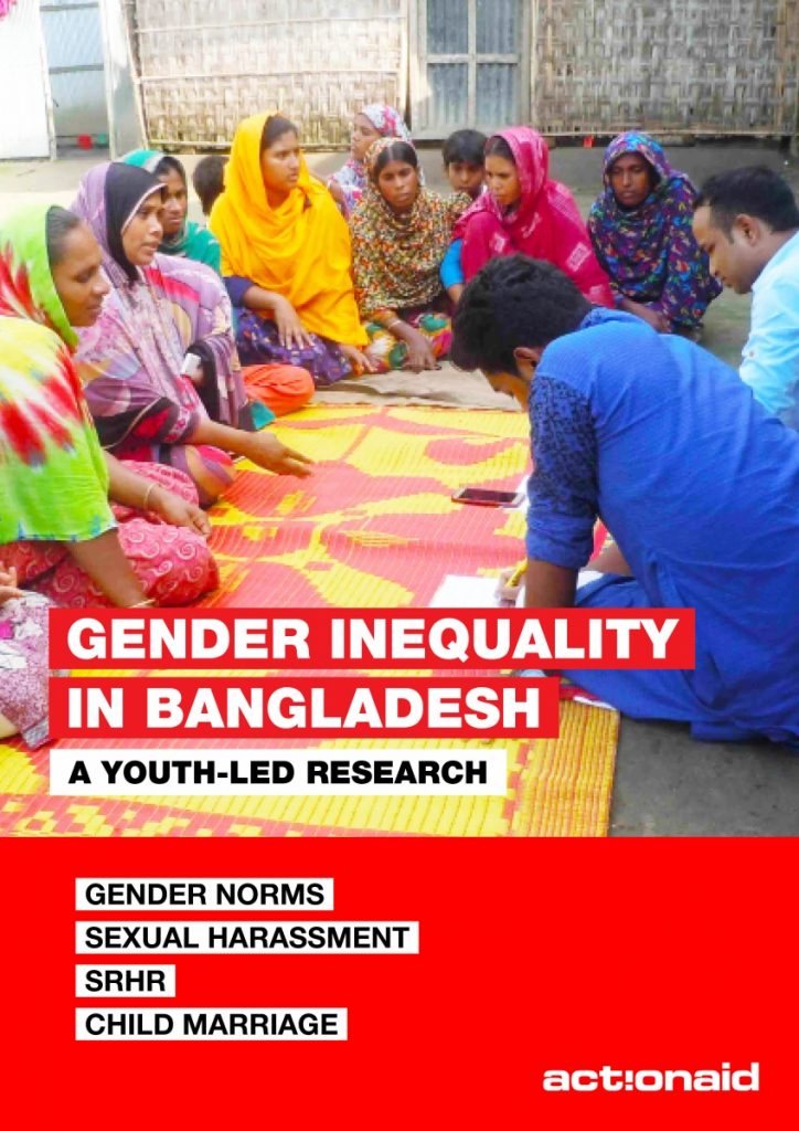 Gender Inequality In Bangladesh A Youth Led Research Gender Norms Sexual Harassment Srhr