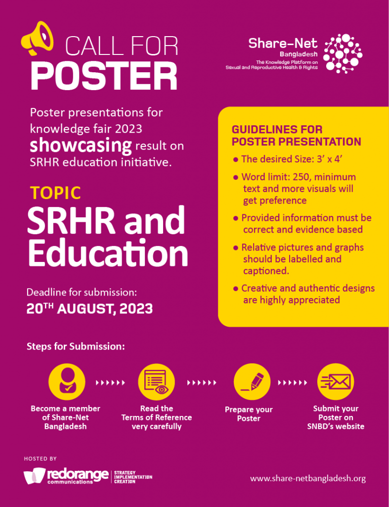 call-for-poster-presentations-share-net-bangladesh